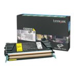 De Lexmark C522n en C524 tonercartridge geel standaard capacity 3, met toner nummer Lexmark C5220YS, is een betrouwbare keuze voor