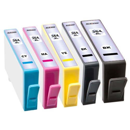 Alternatief voor HP nr 364 XL cartridges voor Deskjet printers Het alternatieve HP 364 XL inktpatroon biedt betrouwbare, scherpe afdrukken in zwart, cyaan, magenta, geel en fotozwart. Dankzij de brede