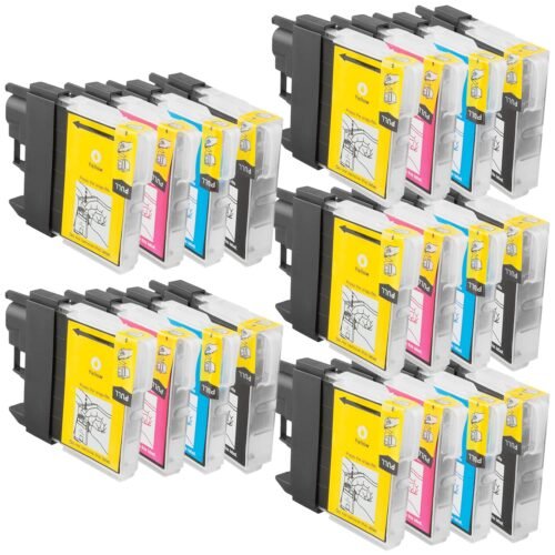 De Spaarset 20 Brother LC 985 Multipack XL biedt een voordelige en betrouwbare alternatief voor originele Brother LC985-inkten. Ideaal voor