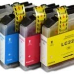 De Spaarset LC223 inktcartridge biedt een voordelig alternatief voor Brother LC223 in zwart, blauw, geel en rood, met betrouwbare kwaliteit