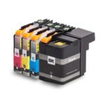 Het alternatief voordeel pakket voor Brother LC12E biedt een voordelige en betrouwbare oplossing voor uw printer, geschikt voor Brother MFCJ