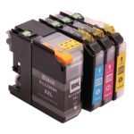 Het Brother LC22E XXL alternatief is een voordelige en betrouwbare keuze voor Brother LC22EBK, LC22EC, LC22EM en LC22EY in zwart,