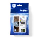 De Brother LC422VAL inktcartridge is geschikt voor verschillende Brother MFC-J printers en biedt betrouwbare kleurendruk voor dagelijks gebruik. Dankzij de