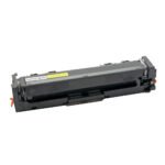 De HP 205A zwarte toner is een betrouwbaar alternatief voor de originele LaserJet tonercartridge en levert tot 1100 scherpe zwart-witpagina’s.