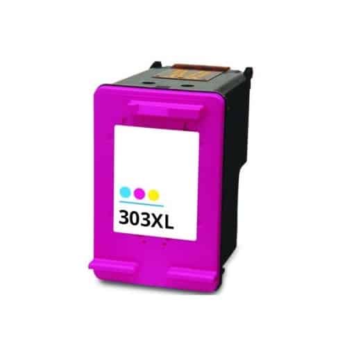 Deze HP 303XL high-capacity drie-kleuren inktcartridge is een voordelige alternatief met pigmentgebaseerde inkt en een hoge opbrengst tot 500 pagina’s.