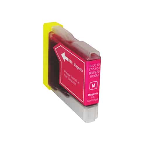 Dit alternatief voor Brother LC1000 / 970 XL rood biedt een betrouwbare en voordelige oplossing voor jouw Brother printer. Geschikt