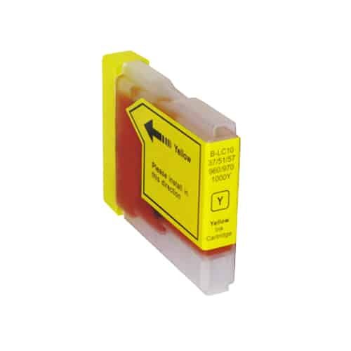 Dit alternatief voor Brother LC1000 / 970 XL Geel is een betrouwbare keuze voor diverse Brother-printers en levert heldere, consistente