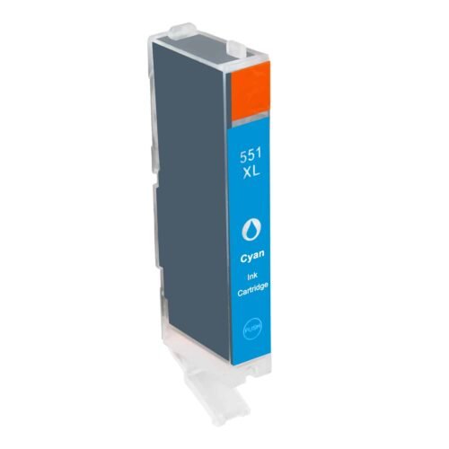 Het alternatief voor Canon CLI551C blauw biedt een betrouwbare cyaan printoplossing voor diverse Canon Pixma-printers. Ideaal voor scherpe en heldere