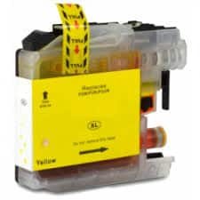 Met dit alternatief voor Brother LC223 XL Geel print je heldere, levendige gele afdrukken voor diverse Brother inkjet multifunctionals. Het