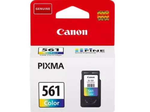 De Canon CL-561 (3731C001) kleureninktcartridge zorgt voor heldere kleuren en consistente afdrukkwaliteit voor foto’s, grafieken en dagelijkse documenten. Deze originele