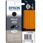 De EPSON Nr.405 WF inktcartridge zwart levert heldere, scherpe afdrukken voor al je dagelijkse documenten. Met 7,6 ml inhoud en