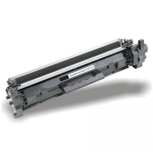De alternatieve HP CF217A (17A) zwarte tonercartridge is een voordelige en betrouwbare keuze voor scherpe afdrukken en probleemloos gebruik in
