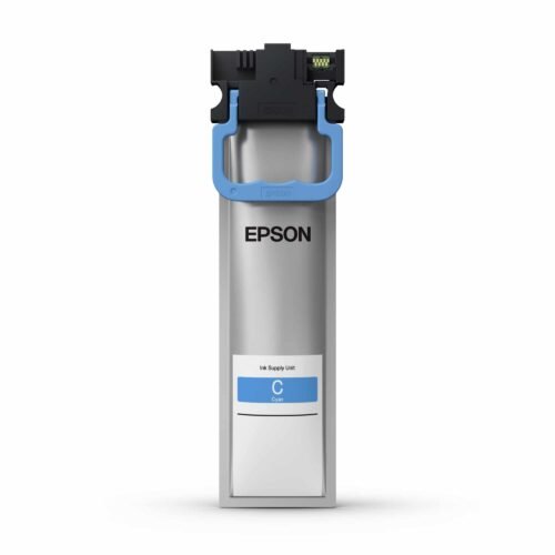 De Epson WF-C5xxx Series Ink Cartridge L Cyan levert betrouwbare cyan afdrukken met een opbrengst tot 3000 pagina’s en is
