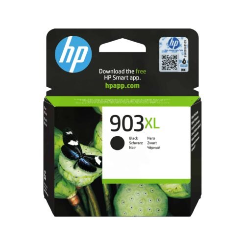 De HP 903XL originele high-capacity zwarte inktcartridge biedt betrouwbare kwaliteit, scherpe zwart-witafdrukken en een hoge opbrengst van 750 pagina’s. Ideaal