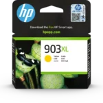 De HP 903XL originele high-capacity gele inktcartridge levert scherpe, betrouwbare afdrukken met een opbrengst tot 750 pagina’s. Deze XL-cartridge is