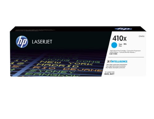 De HP 410X originele high-capacity cyaan LaserJet tonercartridge levert scherpe kleuren en een hoge paginaopbrengst van 5000 pagina’s. Deze cyaan