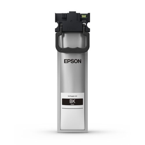 De Epson WF-C5xxx Series Ink Cartridge L Black levert scherpe, betrouwbare zwarte afdrukken met pigmentinkt en een hoge paginaopbrengst tot
