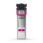 De Epson WF-C5xxx Series Ink Cartridge L Magenta levert scherpe, levendige afdrukken met pigmentinkt en een opbrengst tot 3000 pagina’s.