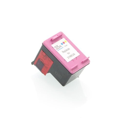 De HP 305XL high-capacity drie-kleuren inktcartridge is een voordelig alternatief voor wie heldere cyaan-, magenta- en geelprints wil maken met