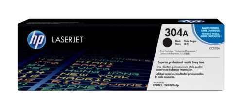 De HP 304A originele zwarte LaserJet tonercartridge levert scherpe, professionele afdrukken en gaat tot 3500 pagina’s mee. Deze zwarte toner