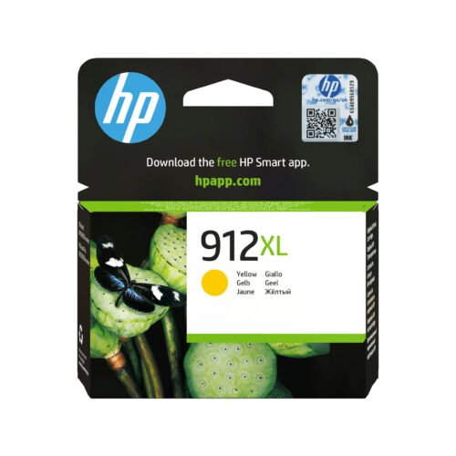 De HP 912XL originele high-capacity gele inktcartridge levert tot 700 pagina’s en zorgt voor heldere, betrouwbare afdrukken. Ideaal voor diverse