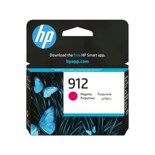 De HP 912 originele magenta inktcartridge levert levendige kleuren en een betrouwbare printkwaliteit voor diverse HP OfficeJet-printers. Met een opbrengst