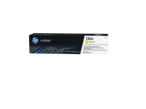 De HP 130A originele gele LaserJet tonercartridge levert scherpe, levendige afdrukken tot 1000 pagina’s en is ideaal voor diverse HP