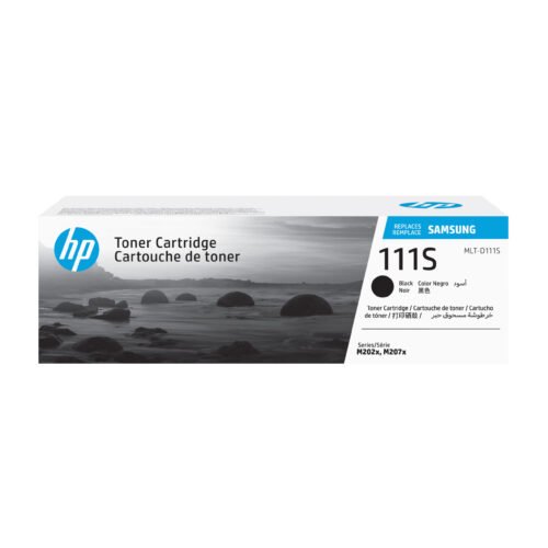 De HP Samsung MLT-D111S zwarte tonercartridge levert scherpe, betrouwbare afdrukken in zwart en is geschikt voor een brede reeks Samsung