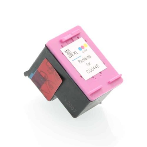 De HP 300 drie-kleuren inktcartridge is een betrouwbaar alternatief met pigmentgebaseerde inkt voor heldere cyaan-, magenta- en geeltinten. Deze cartridge