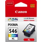 De Canon PG-546XL is een kleureninktcartridge met hoog rendement, ideaal voor scherpe afdrukken en tot 300 pagina’s printplezier. Deze Canon