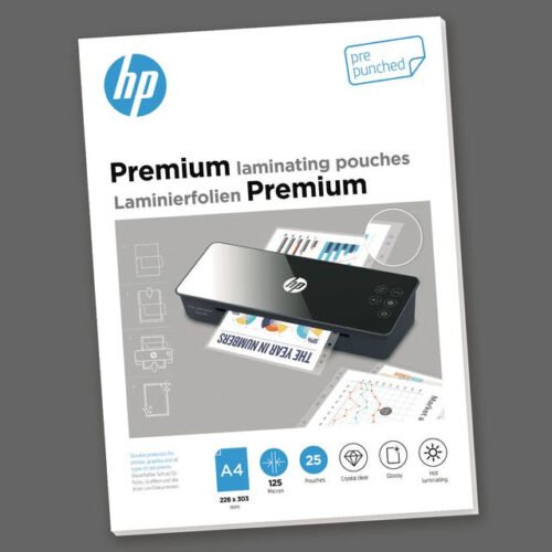 De HP 9122 is een transparante, glanzende DIN A4-oplossing die ideaal is voor een nette en professionele afwerking van je
