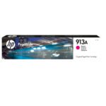 De HP 913A originele magenta PageWide cartridge levert heldere, professionele afdrukken met pigmentinkt en een capaciteit van 3000 pagina’s. Deze