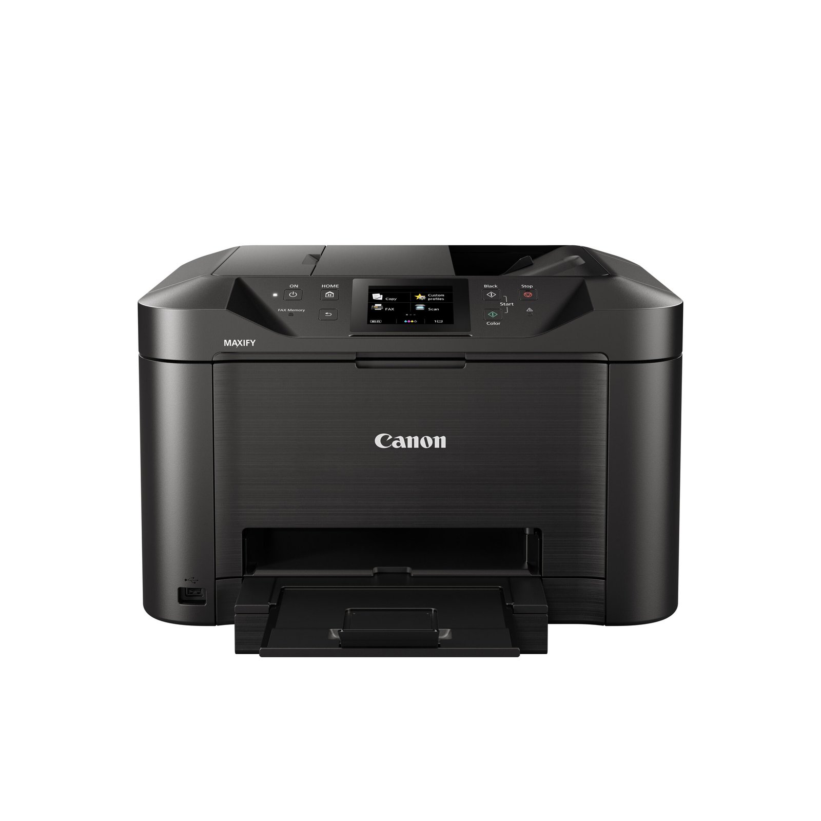 Canon MAXIFY MB5150 Inkjet A4 600 x 1200 DPI 24 ppm Wifi 0960C030 Canon MAXIFY MB5150. Printtechnologie: Inkjet, Printen: Afdrukken in kleur, Maximale resolutie: 600 x 1200 DPI, Printsnelheid (kleur, standaard, A4/US Letter):