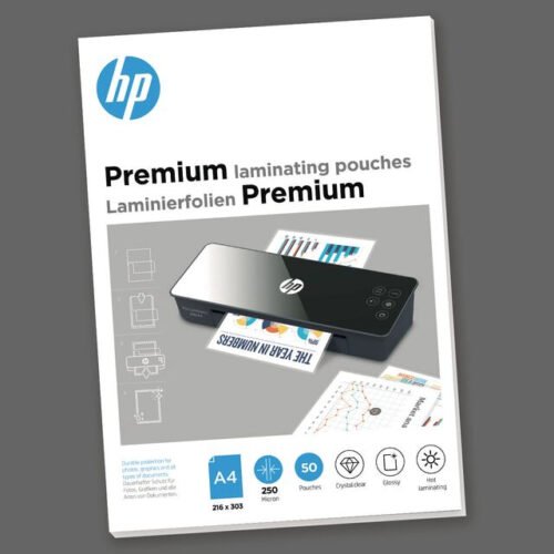 HP 9125 transparante glanzende A4-vellen bieden een nette en professionele afwerking voor uiteenlopende toepassingen. Met 50 stuks per verpakking zijn