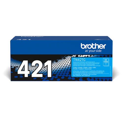 De Brother TN-421C tonercartridge levert heldere cyaankleuren en is geschikt voor diverse Brother laserprinters en multifunctionele apparaten. Ideaal voor wie