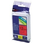 Brother TZE-431 is een handige labeltape met zwarte tekst op rood, ideaal voor scherpe en goed leesbare labels. Met een