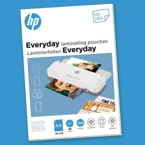 Deze HP 9154 transparante glanzende DIN A4-vellen zijn ideaal voor professioneel gebruik en komen in een handige verpakking van 100