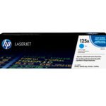 De HP 125A originele cyaan LaserJet tonercartridge levert heldere, professionele afdrukken met een paginaopbrengst van circa 1400 pagina’s. Deze cyaan