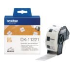 Brother DK-11221 labels zijn ideaal voor Brother QL- en P-touch labelprinters en bieden duidelijke zwart-op-wit afdrukken op een rol van
