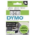 DYMO originele D1 labels bieden scherpe zwarte tekst op een wit polyester label en zijn ideaal voor diverse LabelManager-printers. Deze