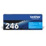 De Brother TN-246C is een cyaan kleurentoner met een opbrengst tot 2200 pagina’s, ideaal voor scherpe en betrouwbare afdrukken. Deze