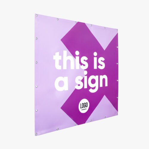 Een spandoek is een voordelige en effectieve manier om jouw merk, bedrijf of boodschap extra op te laten vallen, met