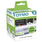 De DYMO originele grote LabelWriter adreslabels zijn ideaal voor duidelijke, professionele verzendingen met een betrouwbare pasvorm voor diverse LabelWriter-printers. Met