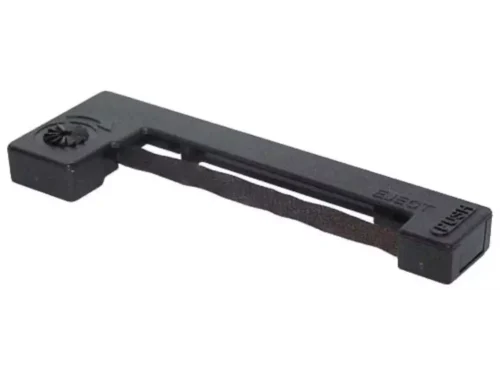 De Epson Ribbon Cartridge M-150 biedt betrouwbare afdrukkwaliteit en brede compatibiliteit voor dot-matrix printers in zakelijke omgevingen. Dankzij de zwarte