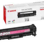 De Canon CRG-718 M magenta toner levert tot 2900 pagina’s en is geschikt voor een brede reeks Canon I-SENSYS, imageCLASS