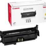 De Canon 723Y kleurentoner levert tot 8500 pagina’s in helder geel en is geschikt voor verschillende Canon Laser Printers uit