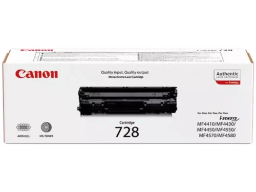 De Canon 3500B002 zwarte toner levert tot 2100 pagina’s en is geschikt voor een brede reeks Canon Fax-, i-SENSYS- en
