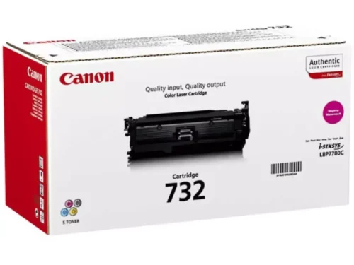 De Canon 732M magenta kleurentoner levert tot 6400 pagina’s en is een betrouwbare keuze voor scherpe, heldere afdrukken. Deze toner