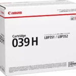 De Canon 039H zwarte toner levert tot 25.000 pagina’s en is ideaal voor wie hoge printvolumes wil halen met scherpe,