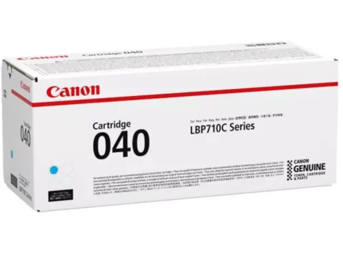De Canon 040 cyaan toner zorgt voor scherpe, levendige afdrukken en is geschikt voor diverse Canon i-SENSYS LBP-printers. Met één